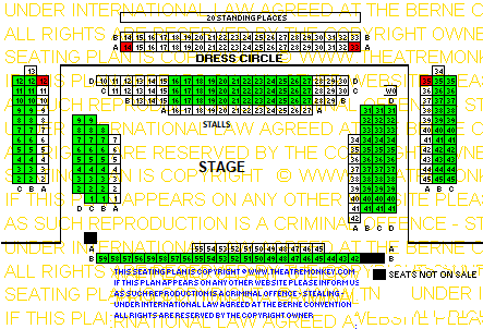 Donmar Warehouse Value Seating Plan
