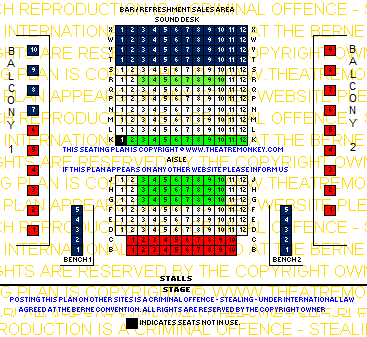 zcharingcrossmar20.gif Charing Cross Theatre value seating plan