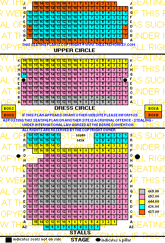 zvaudevillesatcoloct21.gif Vaudeville Theatre prices seating plan
