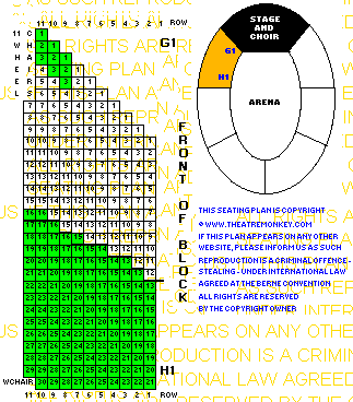 Royal Albert Hall stalls gh1 value seating plan