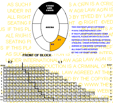 Royal Albert Hall stalls k2l1 value seating plan