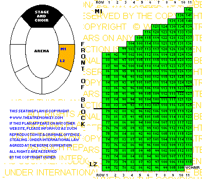 Royal Albert Hall stalls m1l2 value seating plan