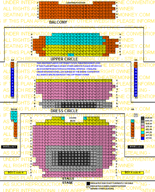 znovellofricolapr19.gif Novello Theatre price Friday seating plan