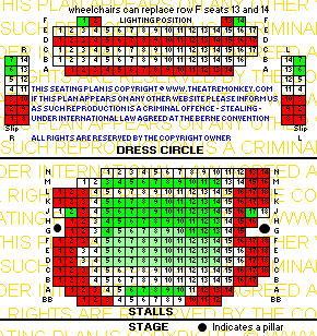 zartsmarch20.gif Arts Theatre value seating plan