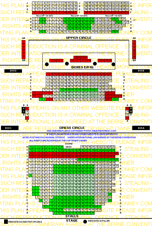 zgielgudmay20.gif Gielgud Theatre seating plan value main run