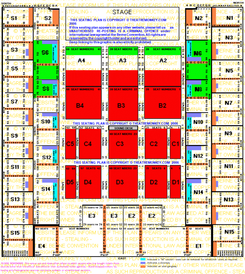 zwembleyarena2020 Wembley Arena value seating plan