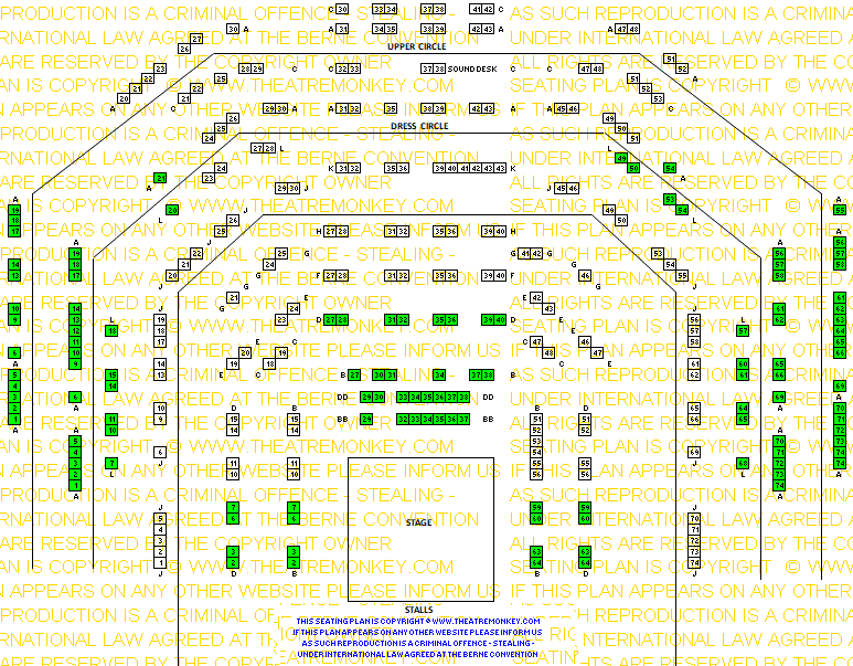 zbridgedec20.gif Bridge Theatre value seating plan