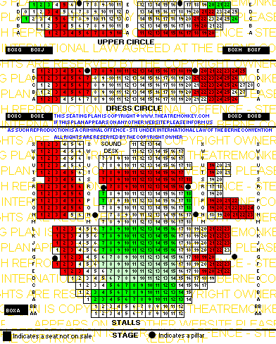 zgarrickweekjan21.gif Garrick Theatre value advice seating plan Sunday to Friday
