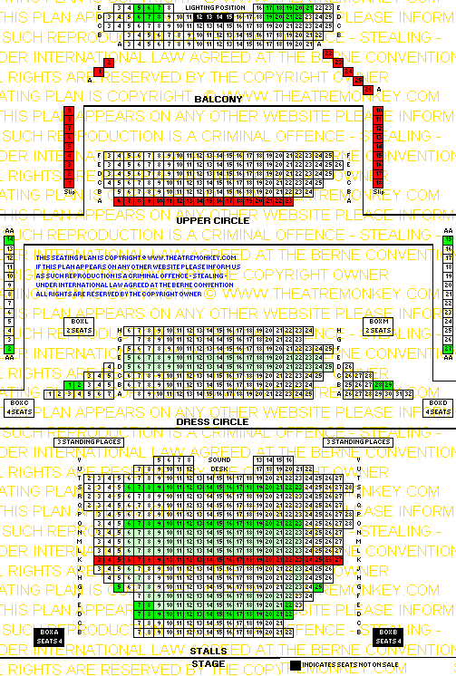 znoelcowardoct20.gif Noel Coward theatre value seating plan