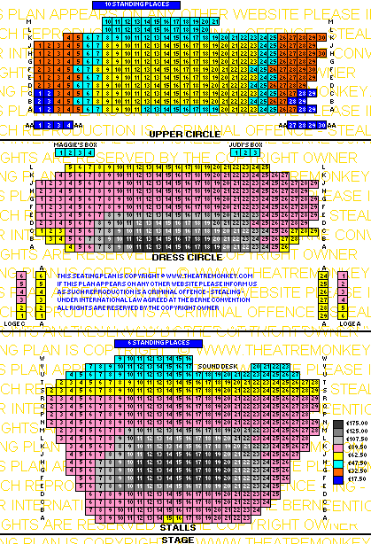 zsondheimsatcol21.gif Sondheim Theatre Saturday and Friday peak prices
