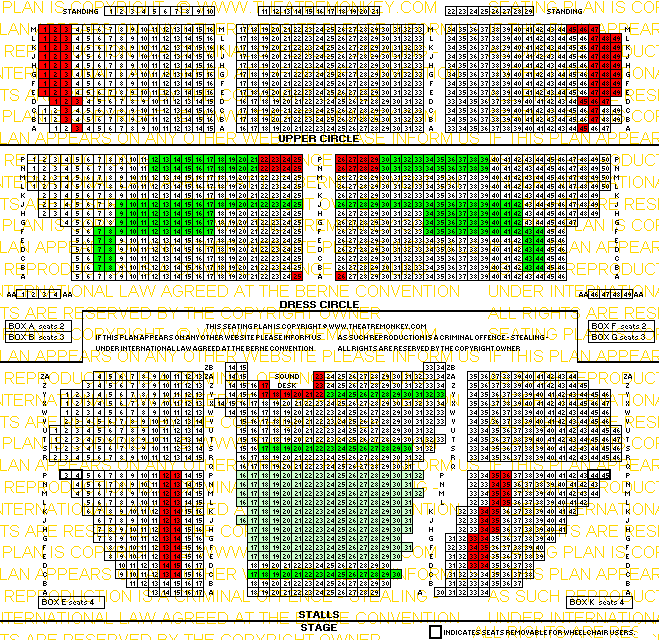 Lyceum Theatre on Broadway Theater: Info & Seating Chart