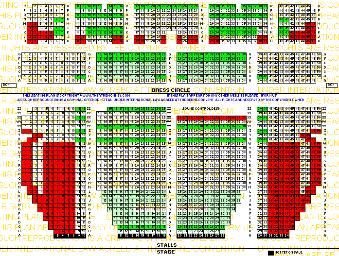 Dominion value seating plan