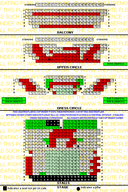 zharoldpinterfeb22.gif Harold Pinter Theatre value seating plan