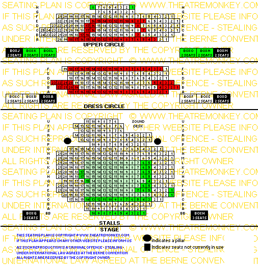 zdukeofyorkmay22.gif Duke of York's Theatre Value seating plan
