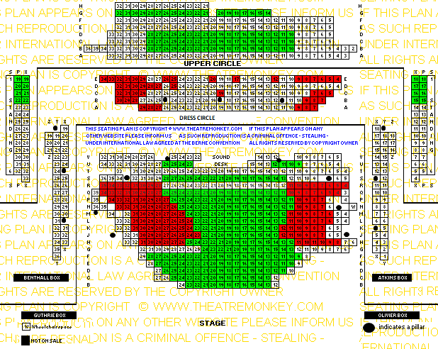zoldvicmay22.gif Old Vic Theatre value seating plan