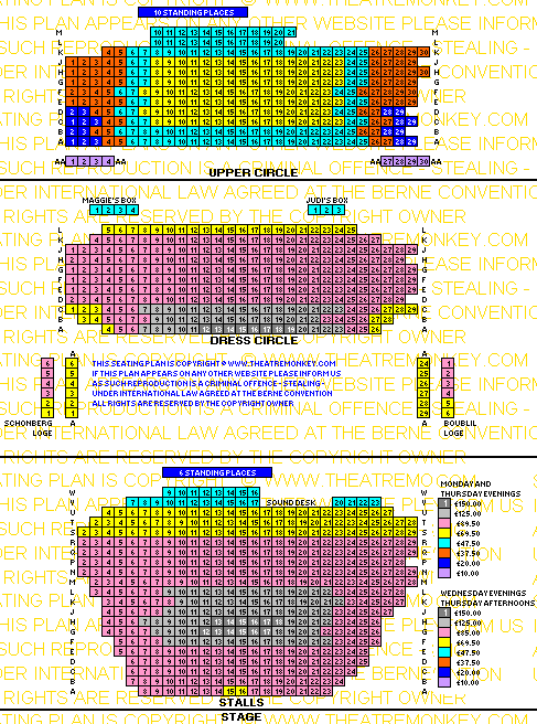 Sondheim Theatre prices