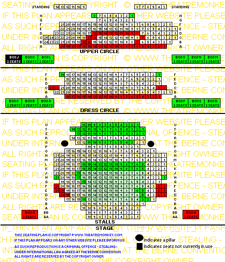 zdukeofyorkweekmar23.gif Duke of York's Theatre Value seating plan