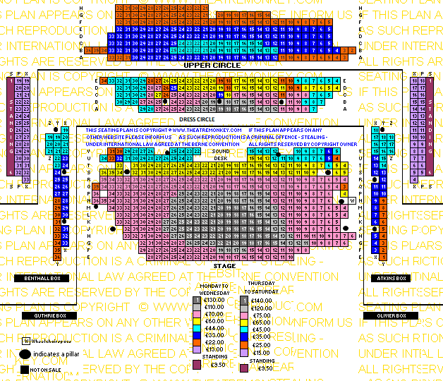 zoldviccolsept23t.gif Old Vic Theatre full price seating plan