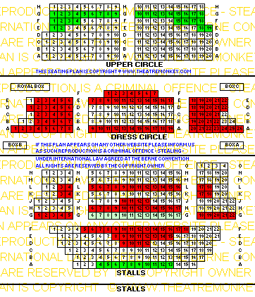 St Martin's Theatre Seating Plan Value
