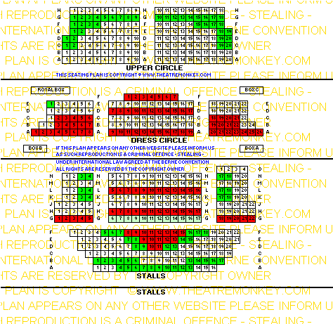 St Martin's Theatre Seating Plan Value
