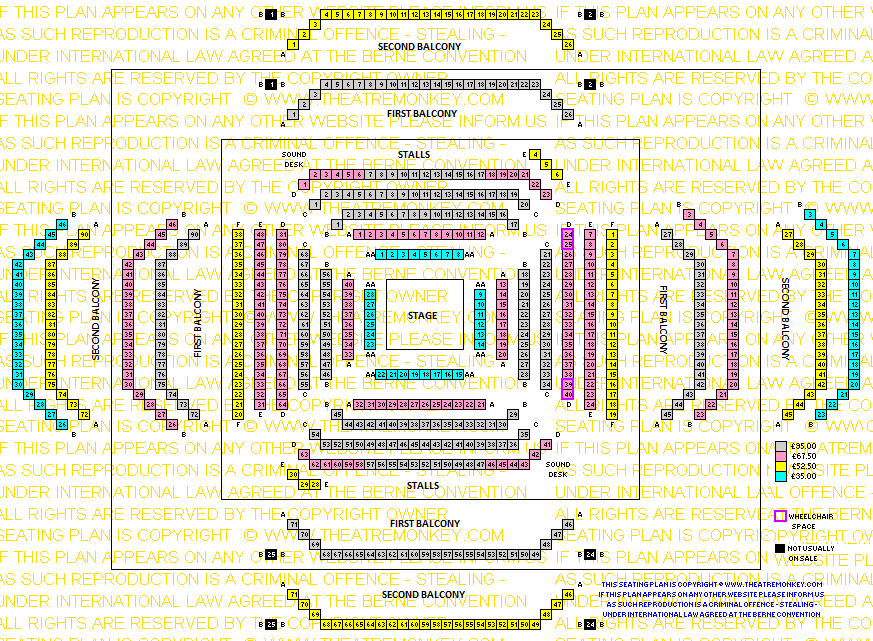zsohocolaug25.gif Sohoplace Theatre prices seating plan